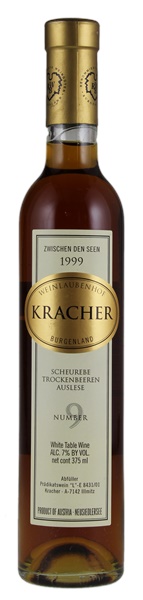 1999 Alois Kracher Scheurebe Trockenbeerenauslese Zwischen Den Seen #9, 375ml