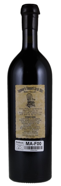 2001 Alban Vineyards Seymour's Vineyard Syrah, 750ml