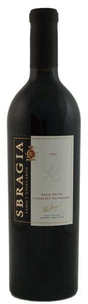 2003 Sbragia Family Vineyards Rancho Del Oso Cabernet Sauvignon, 750ml