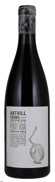 2006 Anthill Farms Comptche Ridge Vineyard Pinot Noir, 750ml