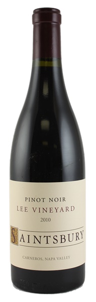 2010 Saintsbury Lee Vineyard Pinot Noir, 750ml