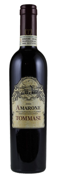 2006 Tommasi Viticoltori Amarone della Valpolicella Classico, 375ml
