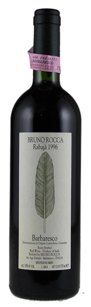 1996 Bruno Rocca Barbaresco Rabaja, 750ml
