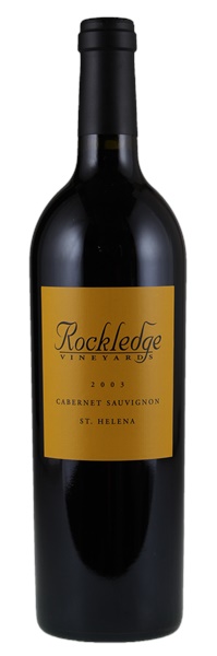 2003 Rockledge Cabernet Sauvignon, 750ml