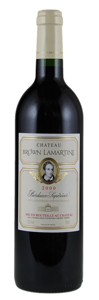 2000 Château Brown Lamartine, 750ml
