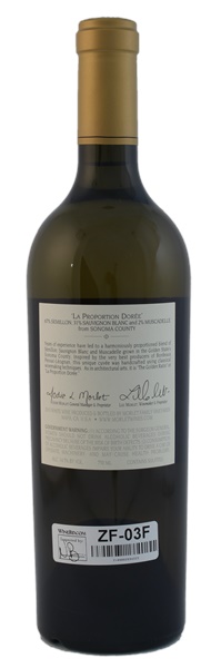 2013 Morlet Family Vineyards La Proportion Doree, 750ml
