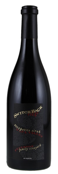 2012 Switchback Ridge Peterson Family Vineyard Petite Sirah, 750ml