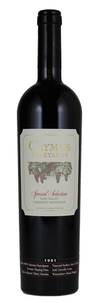 1991 Caymus Special Selection Cabernet Sauvignon, 750ml