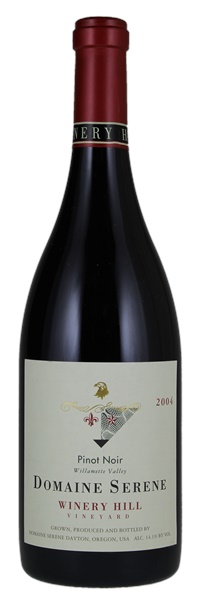 2004 Domaine Serene Winery Hill Vineyard Pinot Noir, 750ml