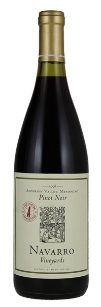 1998 Navarro Vineyards Methode L'Ancienne Pinot Noir, 750ml