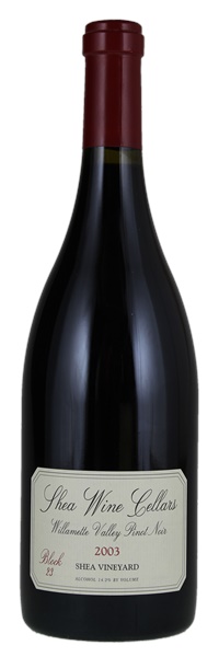 2003 Shea Wine Cellars Shea Vineyard Block 23 Pinot Noir, 750ml
