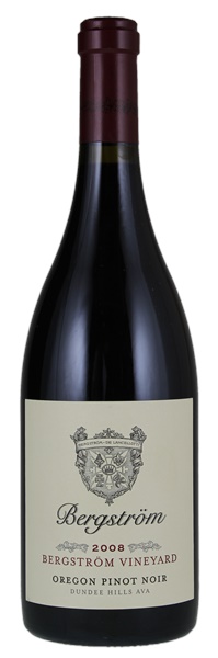 2008 Bergstrom Winery Bergstrom Vineyard Pinot Noir, 750ml