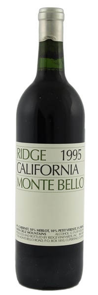 1995 Ridge Monte Bello, 750ml