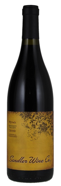 2009 Sandler Wine Co. Connell Vineyard Syrah, 750ml