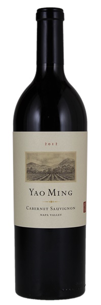 2012 Yao Family Wines Yao Ming Cabernet Sauvignon, 750ml