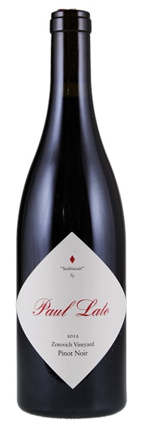 2012 Paul Lato Seabiscuit Zotovich Vineyard Pinot Noir, 750ml