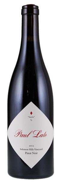 2012 Paul Lato Suerte Solomon Hills Pinot Noir, 750ml
