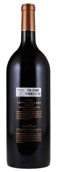 2002 Lewis Cellars Reserve Cabernet Sauvignon, 1.5ltr