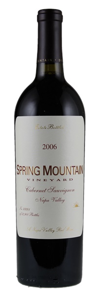 2006 Spring Mountain Cabernet Sauvignon, 750ml