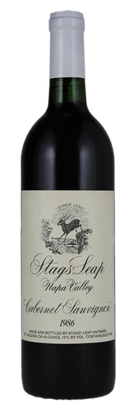 1986 Stags' Leap Winery Cabernet Sauvignon, 750ml