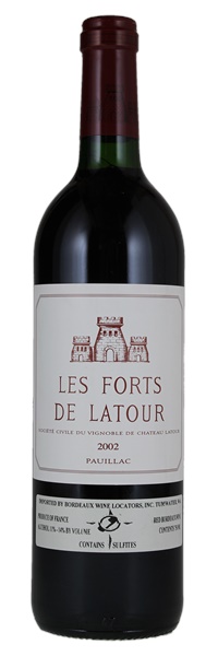 2002 Les Forts de Latour, 750ml