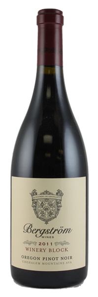 2011 Bergstrom Winery Winery Block Pinot Noir, 750ml
