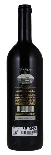 2010 Tenuta Dell'Ornellaia Ornellaia, 750ml