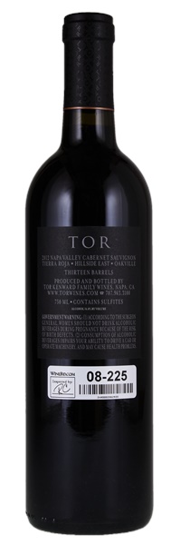 2012 TOR Kenward Family Wines Tierra Roja Vineyard Cabernet Sauvignon, 750ml
