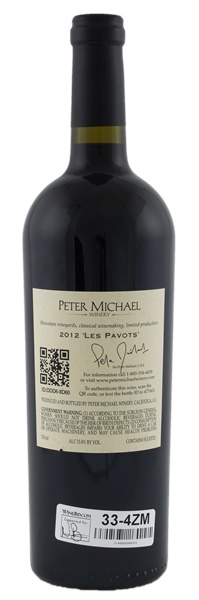 2012 Peter Michael Les Pavots, 750ml