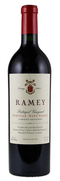 2005 Ramey Pedregal Vineyard Cabernet Sauvignon, 750ml