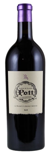 2012 Pott Wine Her Majesty's Secret Service Cabernet Sauvignon, 750ml