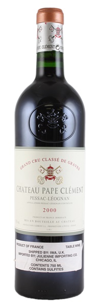 2000 Château Pape-Clement, 750ml