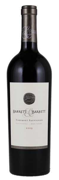 2009 Barrett & Barrett Cabernet Sauvignon, 750ml