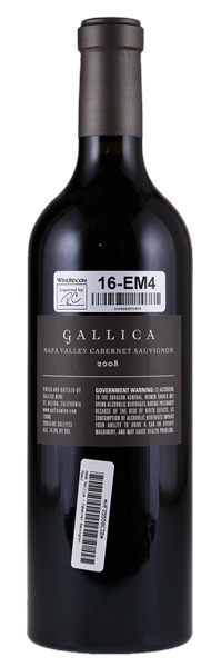 2008 Gallica Cabernet Sauvignon, 750ml