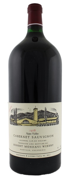 1978 Robert Mondavi Reserve Cabernet Sauvignon, 6.0ltr