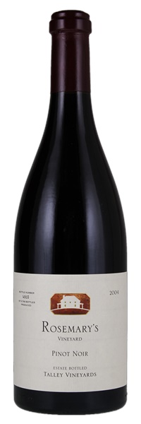 2004 Talley Rosemary's Vineyard Pinot Noir, 750ml