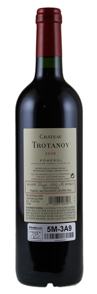 2008 Château Trotanoy, 750ml