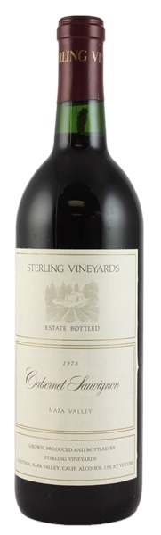 1978 Sterling Vineyards Cabernet Sauvignon, 750ml