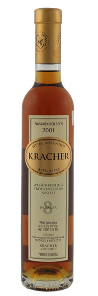 2001 Alois Kracher Welschriesling Trockenbeerenauslese Zwischen Den Seen #8, 375ml