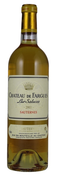 2003 Château De Fargues, 750ml