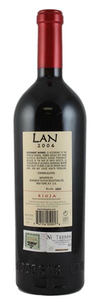 2004 Bodegas Lan Rioja Edición Limitada, 750ml