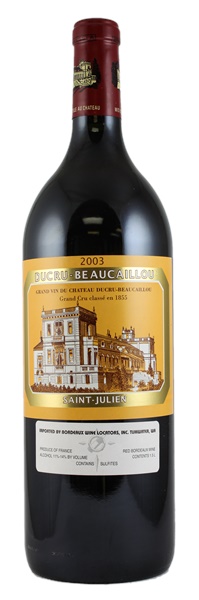 2003 Château Ducru-Beaucaillou, 1.5ltr