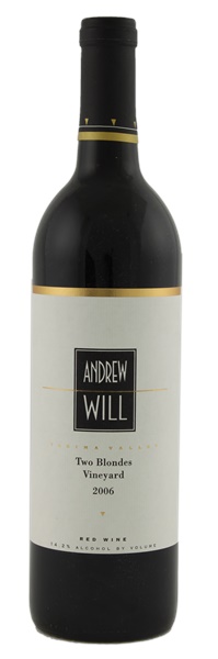 2006 Andrew Will Two Blondes Vineyard, 750ml