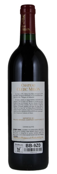 1995 Château Clerc-Milon, 750ml