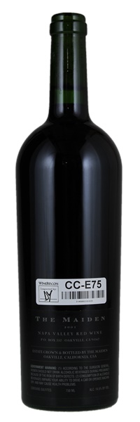 2001 Harlan Estate The Maiden, 750ml