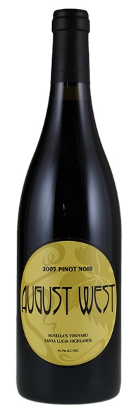 2005 August West Rosella's Vineyard Pinot Noir, 750ml