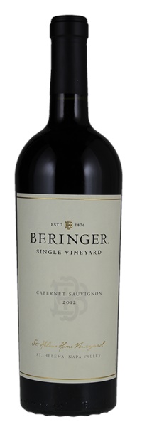 2012 Beringer St. Helena Home Vineyard Cabernet Sauvignon, 750ml