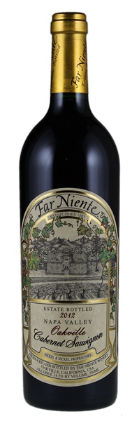 2012 Far Niente Estate Bottled Oakville Cabernet Sauvignon, 750ml