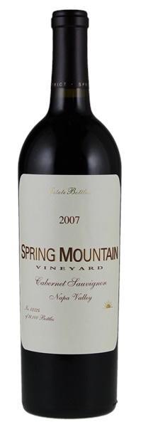 2007 Spring Mountain Cabernet Sauvignon, 750ml