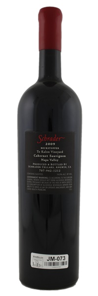 2009 Schrader MMIX (Old Sparky), 1.5ltr